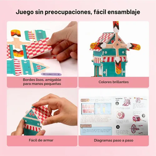 Vista 4 de Sntieecr Kits de vástago 6 en 1 para niños de 8 a 12 años, kit