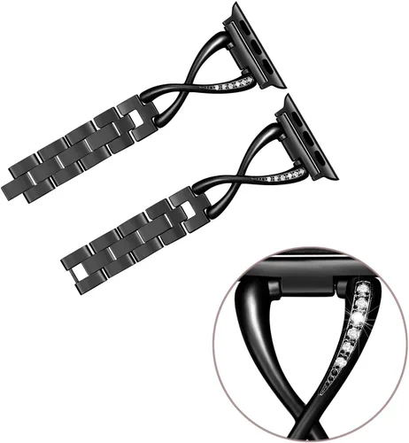 Vista 8 de Secbolt Correas compatibles con Apple Watch Band de 1.496 pulgadas, 1.575 pulgadas, 1.614 pulgadas, 1.654 pulgadas, 1.732 pulgadas, 1.772 pulgadas