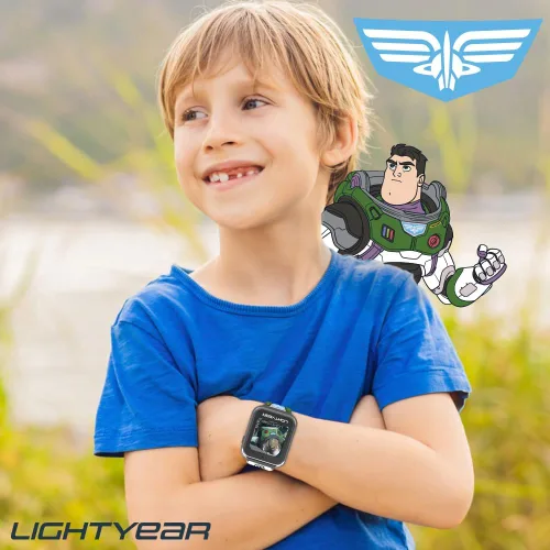 Vista 3 de Accutime Buzz Lightyear LTY4036AZ - Reloj de cuarzo, color blanco