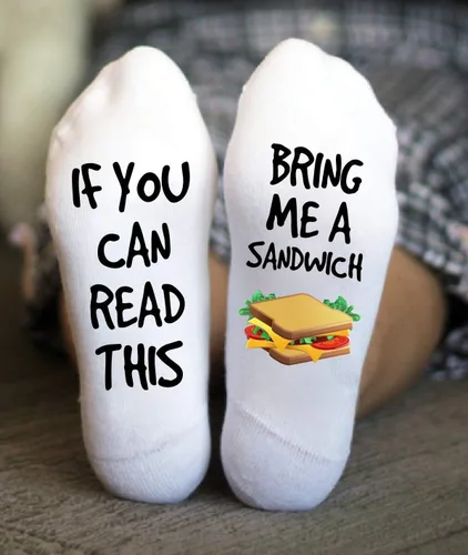 Vista 5 de Bring me a Sandwich Socks for Men and Women Funny Gifts
