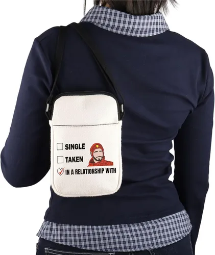 Vista 5 de PWHAOO Bolsa de maquillaje inspirada en las carreras de coches, bolsa de maquillaje para fanáticos, bolsa de cosméticos para carreras, fandom merch