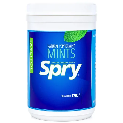 Vista 20 de Spry Xylitol Berry Blast - Caramelos sin azúcar, promueve la salud oral, aumenta la producción de saliva, detiene el mal aliento, sin OMG, sin
