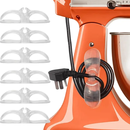 Vista 10 de Organizador de cables para electrodomésticos de cocina - Negro