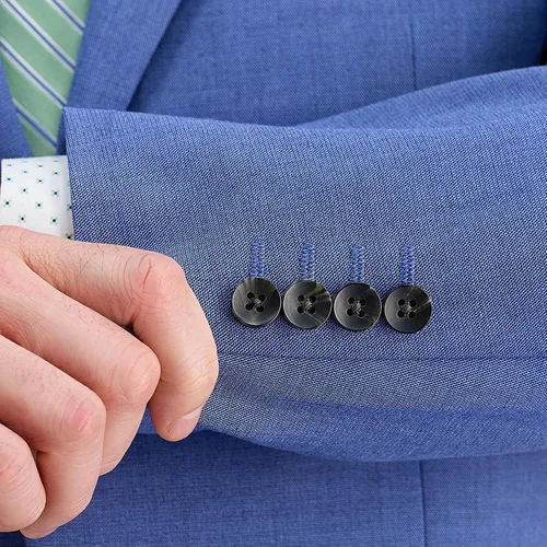 Vista 4 de J.M. Haggar Premium - Traje de ajuste clásico elástico, separados - Pantalones y chaquetas Azur