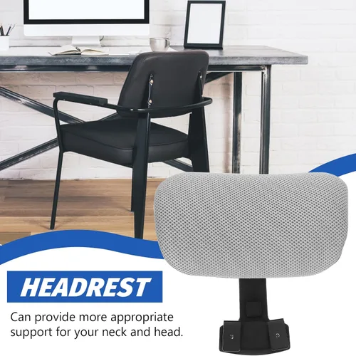 Vista 7 de Accesorio para reposacabezas de silla de oficina Universal: Extensión de silla de reposacabezas ajustable Accesorios de oficina - Cojín de soporte