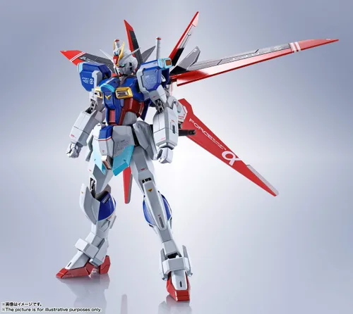 Vista 3 de TAMASHII NATIONS - Traje móvil Gundam SEED Destiny - Force Impulse Gundam, Bandai Spirits Metal Robot Spirits Coleccionable