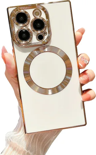 Vista 98 de Owncase Funda Magnética para iPhone 11, (Compatible con MagSafe) (Protección Completa de Lente de Cámara) (Esquinas Reforzadas) Funda Parachoques