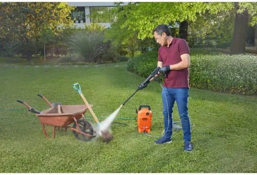 Vista 8 de BLACK+DECKER Lavadora a presión eléctrica, agua fría, 1700 PSI, 1.2 GPM (BEPW1700)