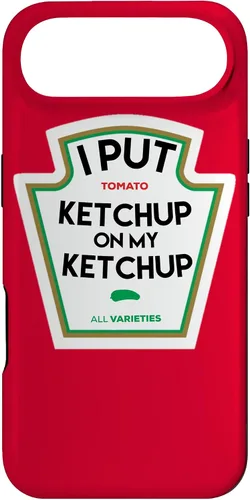 Vista 27 de I Put Ketchup on My Funny - Funda de regalo a base de tomate para iPhone 17