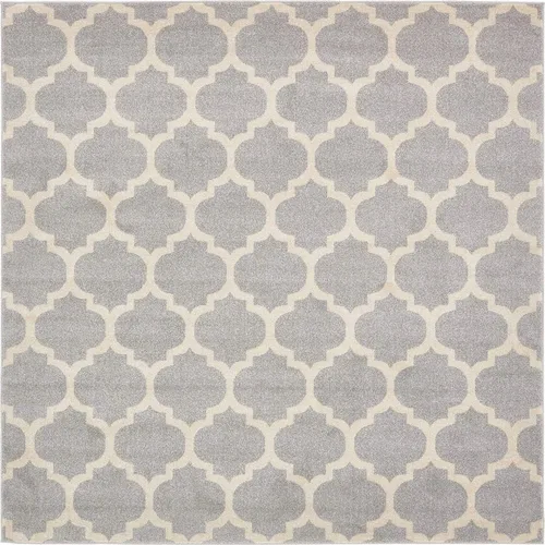 Vista 84 de Unique Loom Trellis Collection - Alfombra de área de Filadelfia, rectangular de 2 pies 2 pulgadas x 3 pies, color morado y marfil