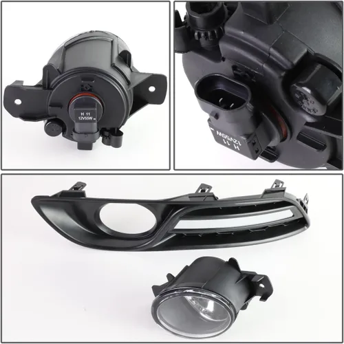 Vista 3 de DNA MOTORING FL-ZTL-213-CH - Luz antiniebla con interruptor para el lado del conductor y del pasajero, mejora la visibilidad