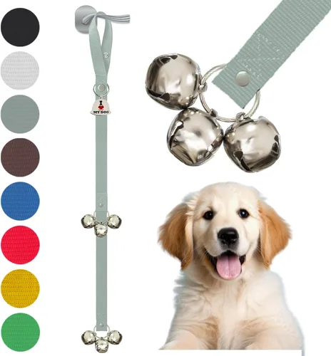 Vista 12 de Caldwell's Pet Supply Co. Campanas para orinal para perros, campanas para puerta de perro, campanas para salir al exterior, campana de entrenamiento
