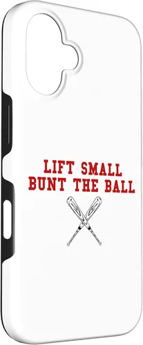 Vista 3 de iPhone 16 Leadoff Hitter Lift Small Bunt The Ball Baseball Load Bases Case