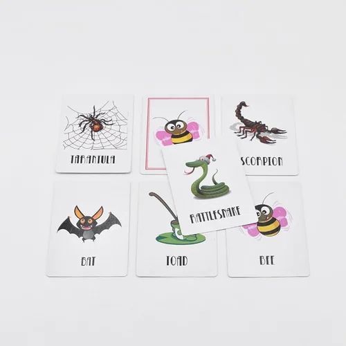 Vista 2 de MOMOMAGE 1 Unidades Animal Predicción Peligro Tarjetas Trucos de Magia Seleccionar Tarjeta en Envoltura Sellada Magia Cerca de la Calle Props Gimmick