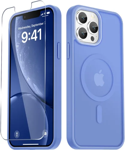 Vista 411 de Funda para Google Pixel 10 Pro XL, cubierta magnética mate, color negro Fit for MagSafe, Screen Protector included, Shockproof Military Grade