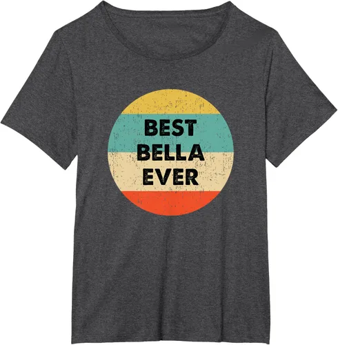 Vista 31 de Bella Name - Camiseta, Negro, S