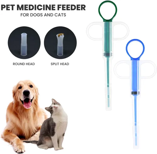 Vista 3 de Pastilleros para Perros, pastilleros para Gatos. Dispensador de pastillas para Perros. Dispensador de píldoras para Gatos. Aplicador de pastillas