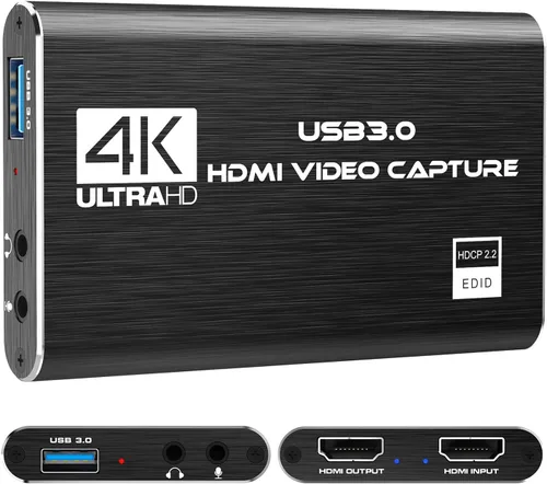 Vista 7 de Convertidor VHS a digital, dispositivo de tarjeta de captura de video, VHS VCR Hi8 Mini DV a Mac convertidor digital, convertidor de video RCA a USB