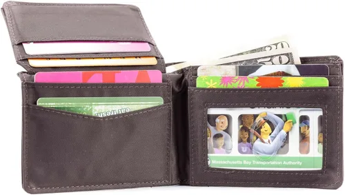 Vista 3 de Big Skinny Men's Slim Wallet