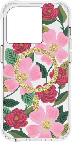 Vista 8 de Rifle Paper Co. Funda para iPhone 14 Pro Max [Compatible con MagSafe] [Protección contra Caídas de 10 pies] Bonita Funda para iPhone de 6.7