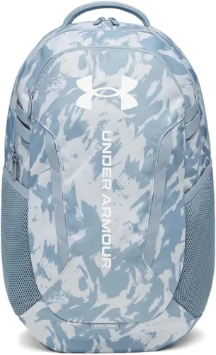 Vista 39 de Under Armour Mochila Hustle 6.0 unisex para adultos (002) Negro / Negro / Blanco