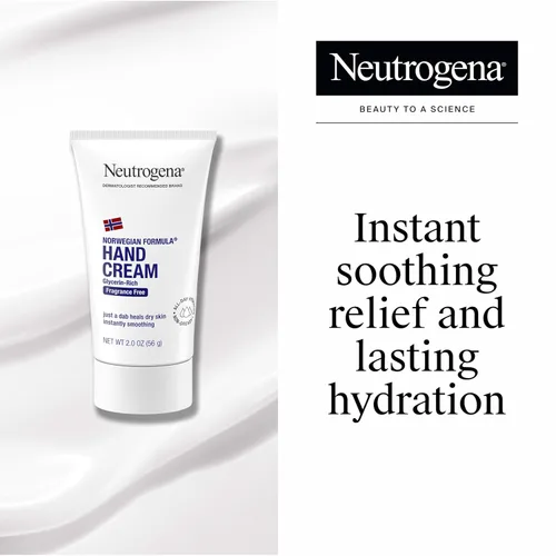Vista 2 de Neutrogena Formula Noruega Crema de manos, sin fragancia, 2 onzas., paquete de de 1