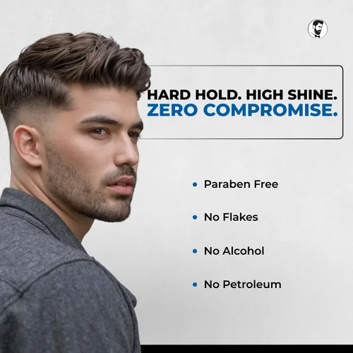 Vista 8 de Gentlemen Republic Oceano Gel para el cabello para hombre, 16 onzas, gel de peinado de alto brillo y fuerte sujeción táctil para cabello, fórmula