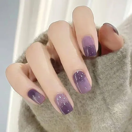 Vista 21 de BABALAL Uñas con diseño, de uñas con pegamento para mujeres y niñas