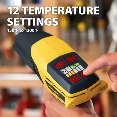 Vista 2 de Wagner Spraytech 0503063 FURNO 500 Pistola de calor de temperatura variable, 2 boquillas y 12 ajustes de temperatura que van de 150 °F a 1200 °F