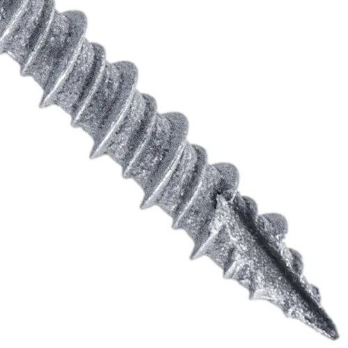 Vista 5 de 10 x 2 tornillos para techos de metal gris ABC - Cabezal hexagonal - Arandela autoinicial/roscado - Arandela EPDM. 1 bolsa de 250 unidades - 250