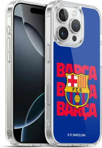 Vista 183 de Head Case Designs Funda de gel suave con licencia oficial del FC Barcelona Barca Crest Graphics [protección de grado militar] compatible con Apple