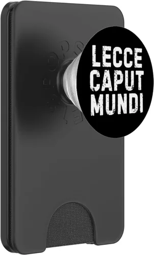 Vista 8 de Lecce Caput Mundi Città Simpatica Uomo Donna Bambino PopSockets Adhesive PopGrip