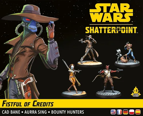Vista 2 de Star Wars Shatterpoint Fistful of Credits SQUAD PACK – Juego de miniaturas de mesa, juego de estrategia para niños y adultos, a partir de 14 años, 2