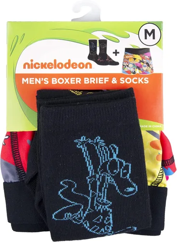 Vista 8 de Nickelodeon Rugrats - Juego de calcetines tipo bóxer - Conjunto combinado de calcetines y ropa interior para hombre, Rugrats, Hey arnold, Ren &