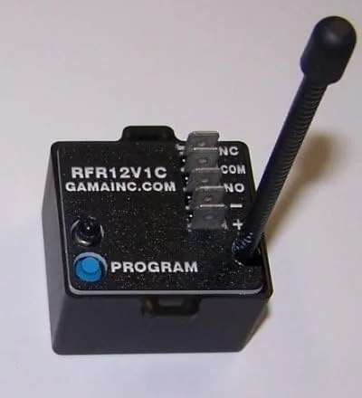 Vista 2 de RF remoto solo polo, control de tiro doble SPDT