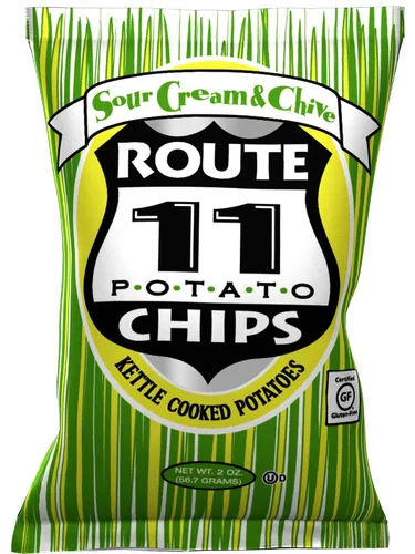 Vista 9 de Route 11 varias papas fritas (pepinillo de eneldo, 2 oz (30 ct))