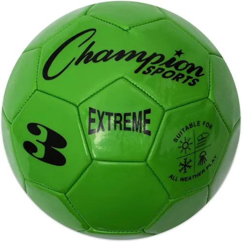 Vista 28 de Champion Sports Extreme Series - Balón de fútbol – Tamaños 3, 4, 5, tacto suave, para todo clima, alta retención de aire, pelotas de liga