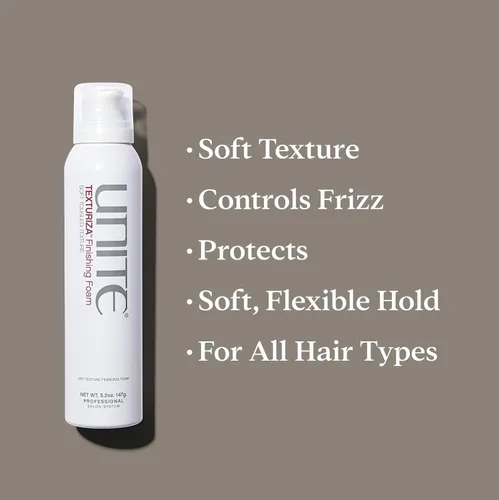 Vista 2 de UNITE Hair Espuma de acabado TEXTURIZA, 5.2 onzas