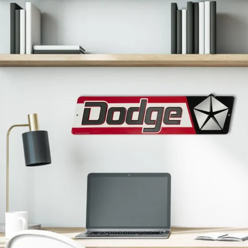 Vista 5 de Dodge Chrysler - Letrero de metal en relieve, vintage para garaje o cueva de hombre