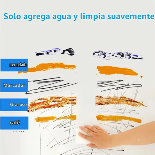 Vista 2 de Esponja de melamina, paquete de 100 esponjas mágicas, almohadillas de limpieza de espuma, esponja multifuncional para limpieza del hogar