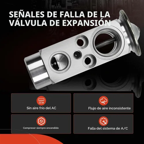 Vista 5 de A-Premium Válvula de expansión de CA compatible con Mercedes-Benz y Chrysler