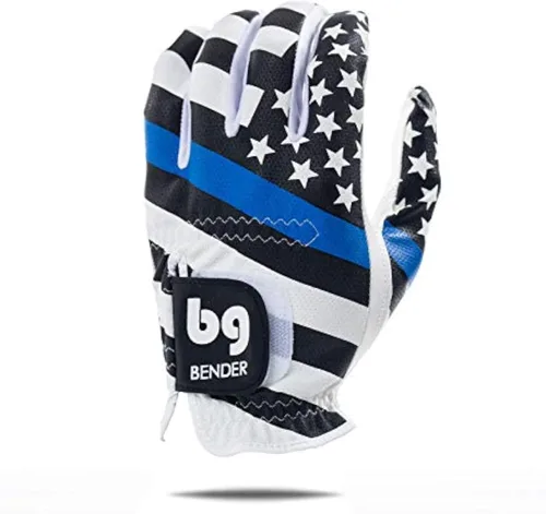 Vista 7 de BG Bender - Mens Golf Glove, Durable Mesh Golf Gloves, Unique Golf Gloves - Left-Hand Glove (Worn on the Left Hand/for Right-Handed Golfers)