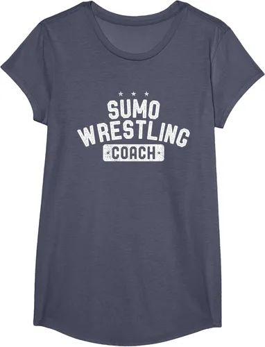 Vista 20 de Camiseta vintage de lucha libre Sumo Entrenador de lucha libre, Negro, S