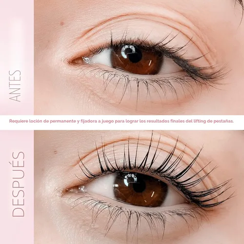 Vista 5 de Libeauty - Bálsamo adhesivo para elevación de pestañas, adhesivo fuerte pegajoso con sabor a fruta para permanente de pestañas y cejas, bálsamo