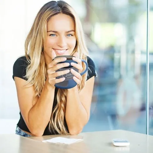 Vista 4 de Jokari Taza de café apta para microondas. Protección contra el calor