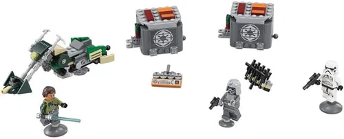Vista 4 de Juguete Moto deslizadora de Kanan, LEGO Star Wars 75141