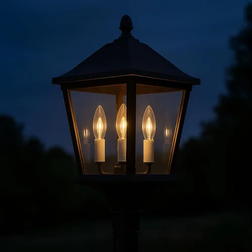 Vista 3 de Bioluz LED Bombilla de candelabro de filamento de 4 W, base E12, bombillas LED de alta eficiencia, certificación UL, paquete de 6