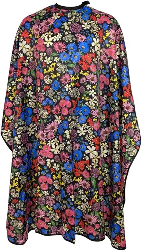 Vista 10 de Salon Cape for Women, Hair Cutting Cape with Snaps, Professional Large Barber Stylist Hairdressing Gown- 63”× 56
