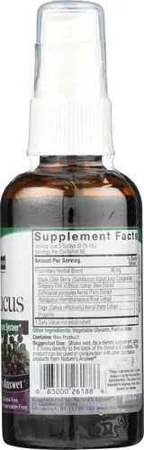 Vista 5 de Nature's Answer Sambucus nigra Black Elder Berry Extracto Spray - 2 fl oz
