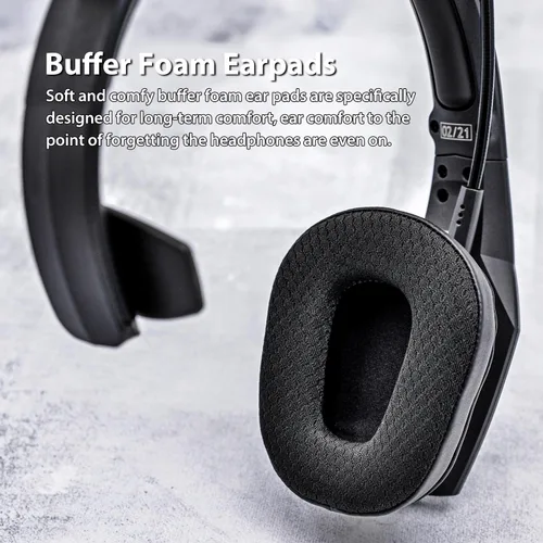 Vista 6 de B450-XT B550-XT Kit de almohadillas de repuesto compatibles con auriculares B450-XT B550XT I B450 B550 XT Accesorios (malla híbrida)